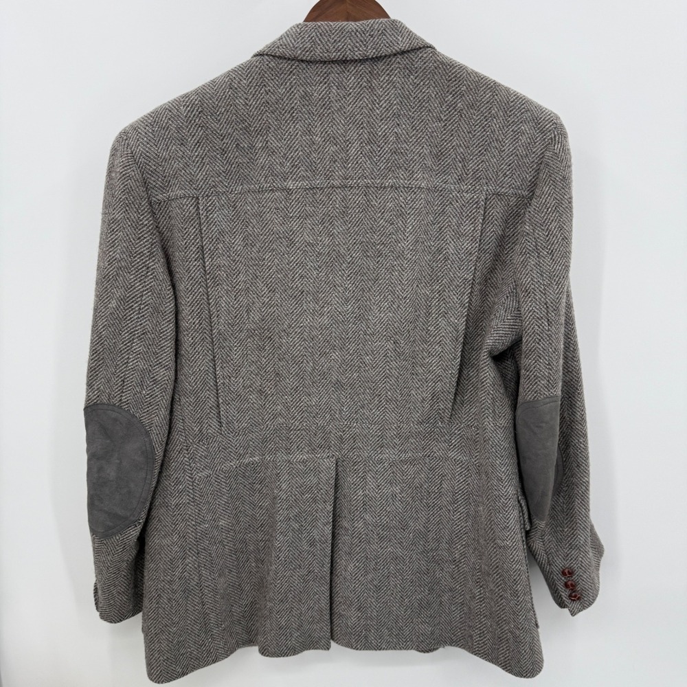 Pendleton Gray Herringbone Blazer - image 6